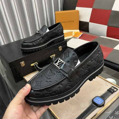 Cheap Louis Vuitton LV Oxfords Shoes For Men #1244513 Replica Wholesale [$115.00 USD] [ITEM#1244513] on Replica Louis Vuitton LV Oxfords Shoes