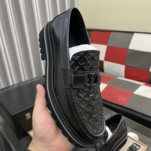 Cheap Louis Vuitton LV Oxfords Shoes For Men #1244515 Replica Wholesale [$122.00 USD] [ITEM#1244515] on Replica Louis Vuitton LV Oxfords Shoes