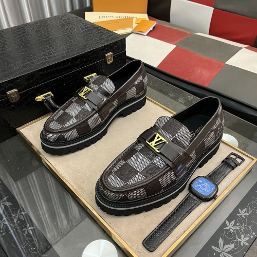 Cheap Louis Vuitton LV Oxfords Shoes For Men #1244516 Replica Wholesale [$115.00 USD] [ITEM#1244516] on Replica Louis Vuitton LV Oxfords Shoes