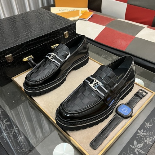 Cheap Louis Vuitton LV Oxfords Shoes For Men #1244519 Replica Wholesale [$122.00 USD] [ITEM#1244519] on Replica Louis Vuitton LV Oxfords Shoes