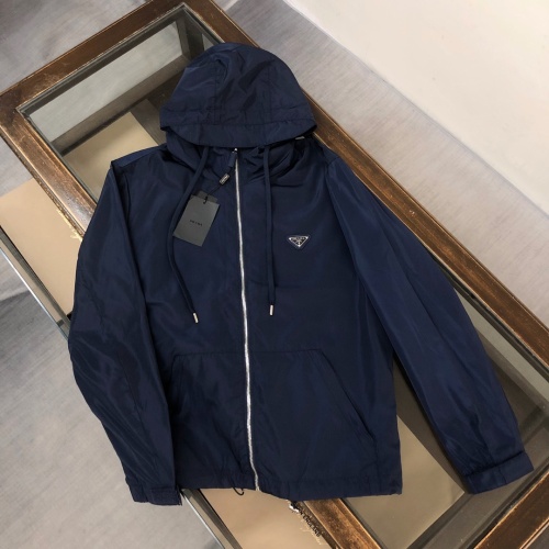 Cheap Prada Jackets Long Sleeved For Men #1244522 Replica Wholesale [$108.00 USD] [ITEM#1244522] on Replica Prada Jackets