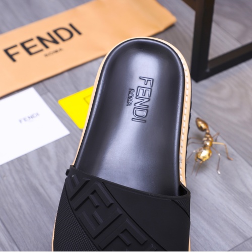 Cheap Fendi Slippers For Men #1244523 Replica Wholesale [$52.00 USD] [ITEM#1244523] on Replica Fendi Slippers