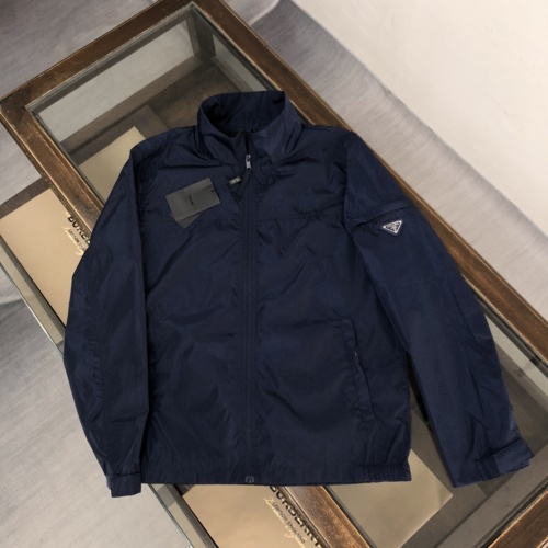 Cheap Prada Jackets Long Sleeved For Men #1244525 Replica Wholesale [$102.00 USD] [ITEM#1244525] on Replica Prada Jackets