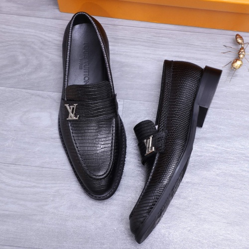 Cheap Louis Vuitton LV Oxfords Shoes For Men #1244538 Replica Wholesale [$82.00 USD] [ITEM#1244538] on Replica Louis Vuitton LV Oxfords Shoes