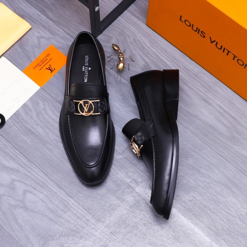 Cheap Louis Vuitton LV Oxfords Shoes For Men #1244542 Replica Wholesale [$92.00 USD] [ITEM#1244542] on Replica Louis Vuitton LV Oxfords Shoes