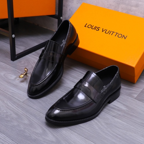 Cheap Louis Vuitton LV Oxfords Shoes For Men #1244545 Replica Wholesale [$92.00 USD] [ITEM#1244545] on Replica Louis Vuitton LV Oxfords Shoes