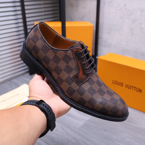 Cheap Louis Vuitton LV Oxfords Shoes For Men #1244547 Replica Wholesale [$80.00 USD] [ITEM#1244547] on Replica Louis Vuitton LV Oxfords Shoes