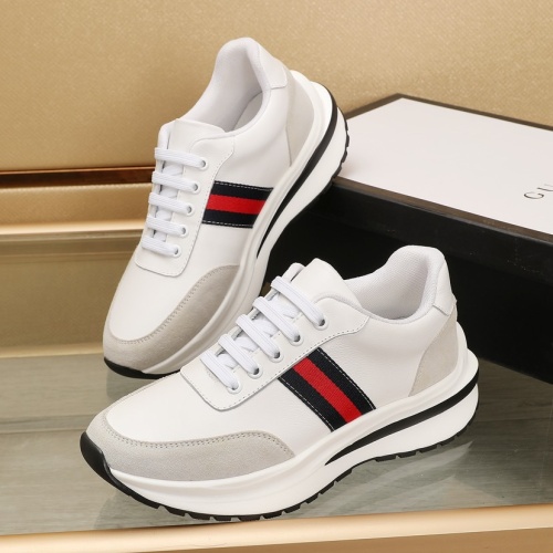 Cheap Gucci Casual Shoes For Men #1244551 Replica Wholesale [$88.00 USD] [ITEM#1244551] on Replica Gucci Casual Shoes