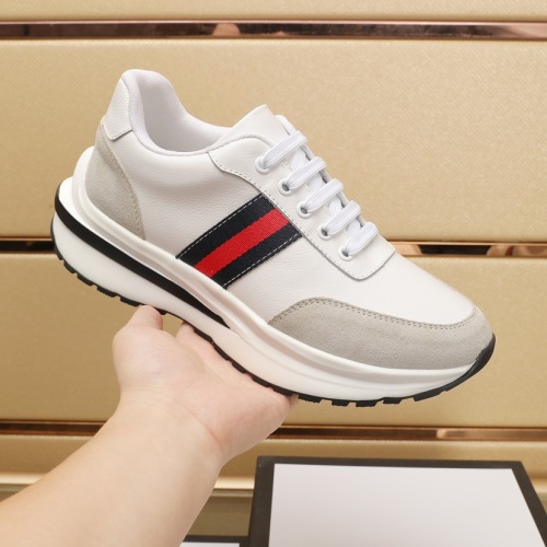 Cheap Gucci Casual Shoes For Men #1244551 Replica Wholesale [$88.00 USD] [ITEM#1244551] on Replica Gucci Casual Shoes