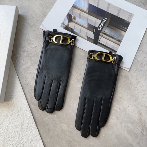 Cheap Christian Dior Gloves For Women #1244579 Replica Wholesale [$40.00 USD] [ITEM#1244579] on Replica Christian Dior Gloves