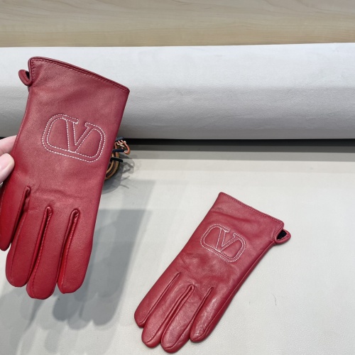 Cheap Valentino Gloves For Women #1244584 Replica Wholesale [$45.00 USD] [ITEM#1244584] on Replica Valentino Gloves