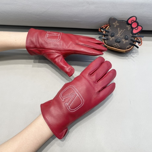 Cheap Valentino Gloves For Women #1244584 Replica Wholesale [$45.00 USD] [ITEM#1244584] on Replica Valentino Gloves