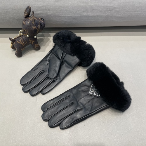 Cheap Prada Gloves For Women #1244590 Replica Wholesale [$52.00 USD] [ITEM#1244590] on Replica Prada Gloves