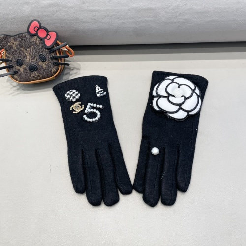 Cheap Chanel Gloves For Women #1244594 Replica Wholesale [$42.00 USD] [ITEM#1244594] on Replica Chanel Gloves