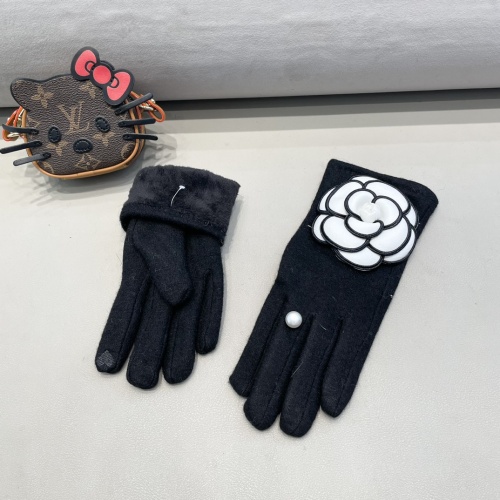 Cheap Chanel Gloves For Women #1244594 Replica Wholesale [$42.00 USD] [ITEM#1244594] on Replica Chanel Gloves