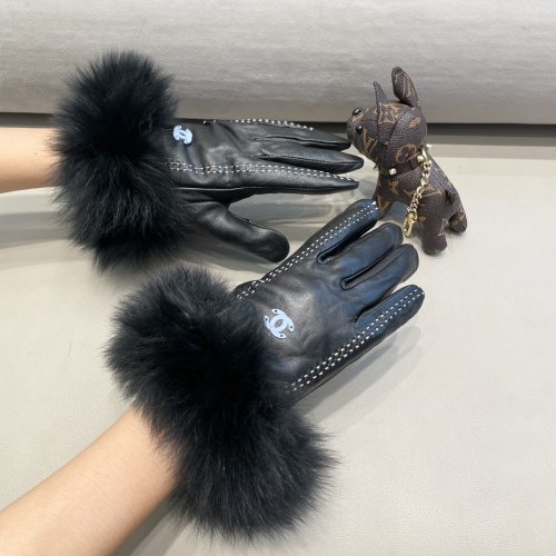 Cheap Chanel Gloves For Women #1244604 Replica Wholesale [$72.00 USD] [ITEM#1244604] on Replica Chanel Gloves