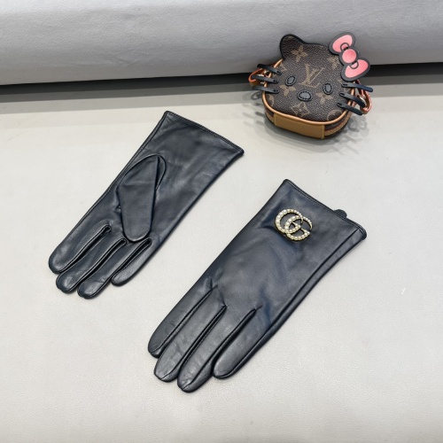 Cheap Gucci Gloves For Women #1244606 Replica Wholesale [$48.00 USD] [ITEM#1244606] on Replica Gucci Gloves