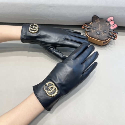 Cheap Gucci Gloves For Women #1244606 Replica Wholesale [$48.00 USD] [ITEM#1244606] on Replica Gucci Gloves