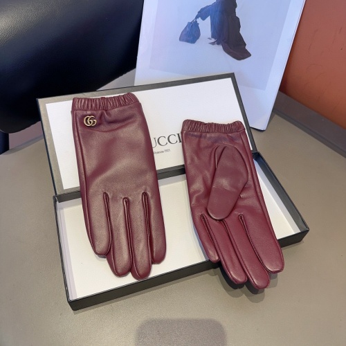 Cheap Gucci Gloves For Women #1244609 Replica Wholesale [$45.00 USD] [ITEM#1244609] on Replica Gucci Gloves