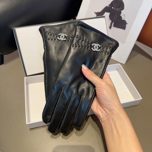 Cheap Chanel Gloves For Women #1244613 Replica Wholesale [$45.00 USD] [ITEM#1244613] on Replica Chanel Gloves