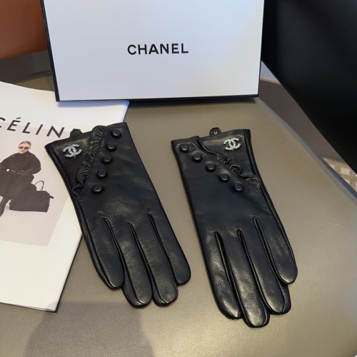 Cheap Chanel Gloves For Women #1244614 Replica Wholesale [$45.00 USD] [ITEM#1244614] on Replica Chanel Gloves