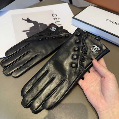 Cheap Chanel Gloves For Women #1244614 Replica Wholesale [$45.00 USD] [ITEM#1244614] on Replica Chanel Gloves