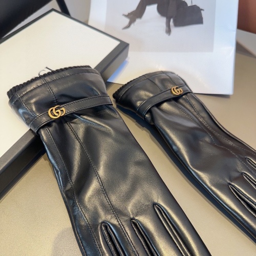 Cheap Gucci Gloves For Women #1244615 Replica Wholesale [$48.00 USD] [ITEM#1244615] on Replica Gucci Gloves