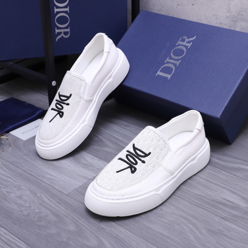 Cheap Christian Dior Casual Shoes For Men #1244644 Replica Wholesale [$72.00 USD] [ITEM#1244644] on Replica Christian Dior Casual Shoes