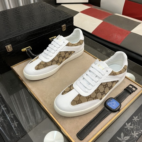 Cheap Gucci Casual Shoes For Men #1244708 Replica Wholesale [$72.00 USD] [ITEM#1244708] on Replica Gucci Casual Shoes