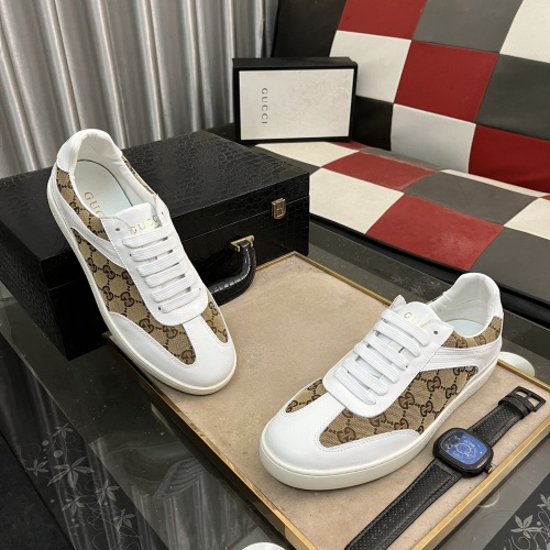 Cheap Gucci Casual Shoes For Men #1244708 Replica Wholesale [$72.00 USD] [ITEM#1244708] on Replica Gucci Casual Shoes