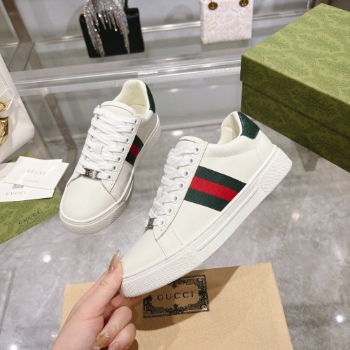 Cheap Gucci Casual Shoes For Women #1244716 Replica Wholesale [$92.00 USD] [ITEM#1244716] on Replica Gucci Casual Shoes