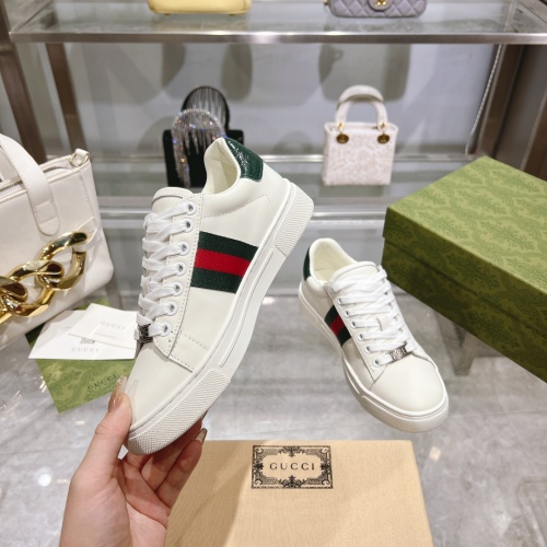 Cheap Gucci Casual Shoes For Women #1244716 Replica Wholesale [$92.00 USD] [ITEM#1244716] on Replica Gucci Casual Shoes