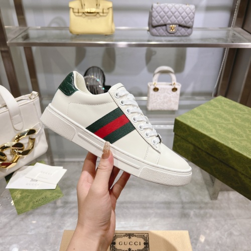 Cheap Gucci Casual Shoes For Women #1244716 Replica Wholesale [$92.00 USD] [ITEM#1244716] on Replica Gucci Casual Shoes