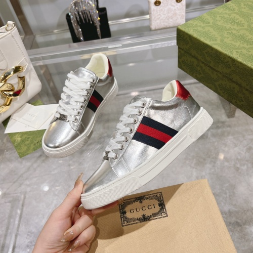 Cheap Gucci Casual Shoes For Women #1244718 Replica Wholesale [$92.00 USD] [ITEM#1244718] on Replica Gucci Casual Shoes