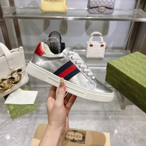 Cheap Gucci Casual Shoes For Women #1244718 Replica Wholesale [$92.00 USD] [ITEM#1244718] on Replica Gucci Casual Shoes