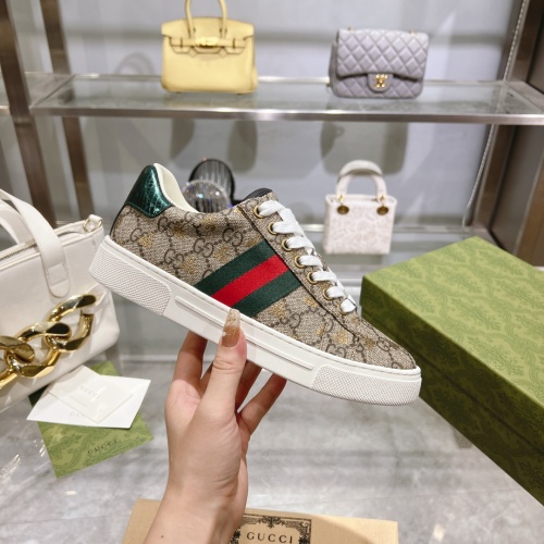 Cheap Gucci Casual Shoes For Women #1244720 Replica Wholesale [$92.00 USD] [ITEM#1244720] on Replica Gucci Casual Shoes