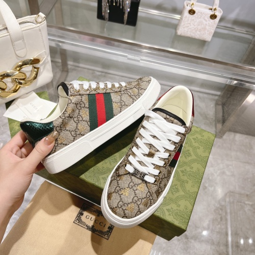 Cheap Gucci Casual Shoes For Women #1244720 Replica Wholesale [$92.00 USD] [ITEM#1244720] on Replica Gucci Casual Shoes