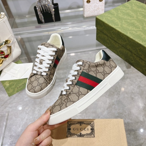 Cheap Gucci Casual Shoes For Men #1244722 Replica Wholesale [$96.00 USD] [ITEM#1244722] on Replica Gucci Casual Shoes