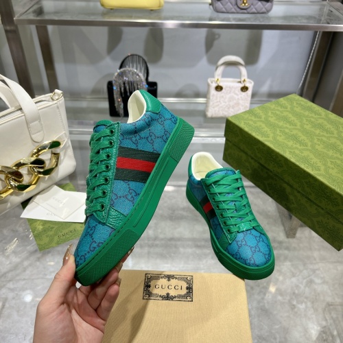 Cheap Gucci Casual Shoes For Men #1244726 Replica Wholesale [$96.00 USD] [ITEM#1244726] on Replica Gucci Casual Shoes