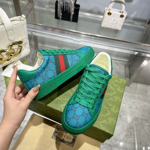 Cheap Gucci Casual Shoes For Men #1244726 Replica Wholesale [$96.00 USD] [ITEM#1244726] on Replica Gucci Casual Shoes