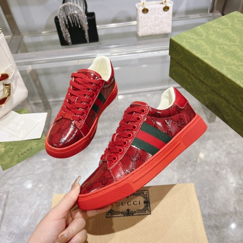 Cheap Gucci Casual Shoes For Men #1244728 Replica Wholesale [$96.00 USD] [ITEM#1244728] on Replica Gucci Casual Shoes