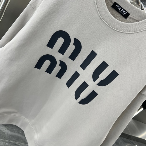 Cheap MIU MIU Hoodies Long Sleeved For Unisex #1244733 Replica Wholesale [$48.00 USD] [ITEM#1244733] on Replica MIU MIU Hoodies