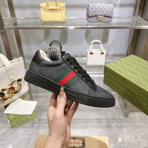 Cheap Gucci Casual Shoes For Men #1244735 Replica Wholesale [$96.00 USD] [ITEM#1244735] on Replica Gucci Casual Shoes