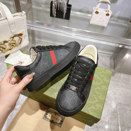 Cheap Gucci Casual Shoes For Men #1244735 Replica Wholesale [$96.00 USD] [ITEM#1244735] on Replica Gucci Casual Shoes