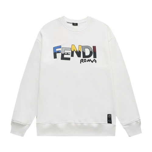 Cheap Fendi Hoodies Long Sleeved For Unisex #1244752 Replica Wholesale [$48.00 USD] [ITEM#1244752] on Replica Fendi Hoodies