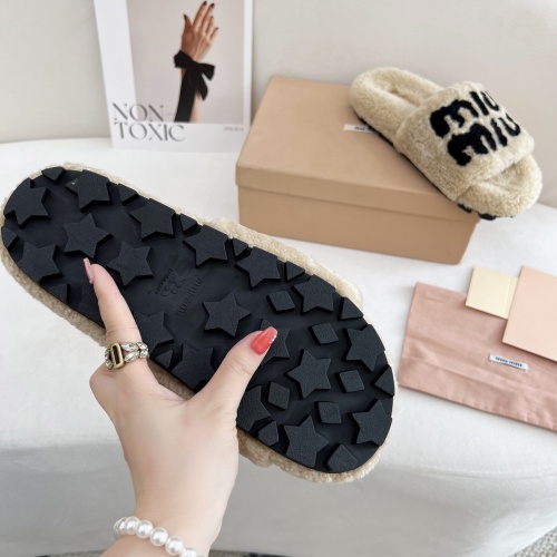 Cheap MIU MIU Slippers For Women #1244766 Replica Wholesale [$96.00 USD] [ITEM#1244766] on Replica MIU MIU Slippers