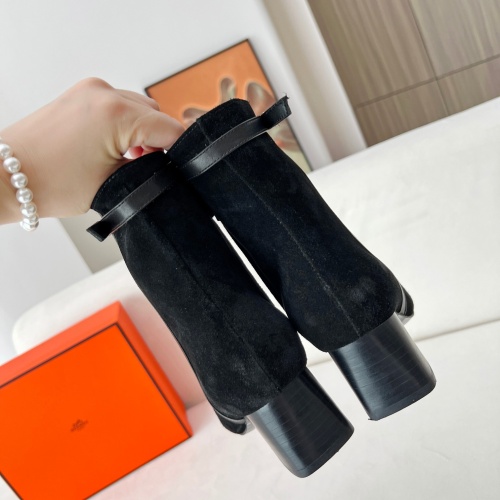 Cheap Hermes Boots For Women #1244792 Replica Wholesale [$115.00 USD] [ITEM#1244792] on Replica Hermes Boots