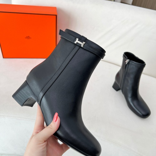 Cheap Hermes Boots For Women #1244794 Replica Wholesale [$115.00 USD] [ITEM#1244794] on Replica Hermes Boots