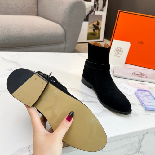 Cheap Hermes Boots For Women #1244804 Replica Wholesale [$98.00 USD] [ITEM#1244804] on Replica Hermes Boots