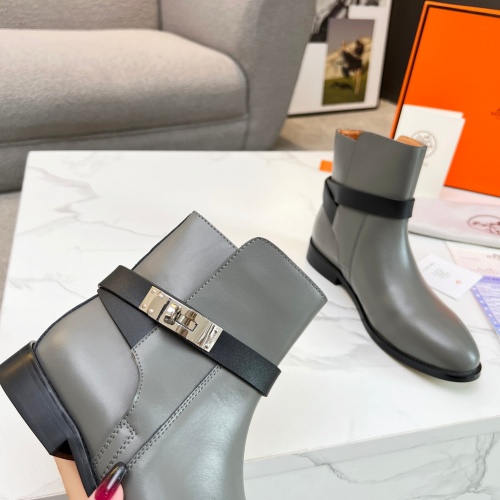 Cheap Hermes Boots For Women #1244815 Replica Wholesale [$98.00 USD] [ITEM#1244815] on Replica Hermes Boots